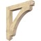 Ekena Millwork Legacy Arts & Crafts Rough Sawn Bracket, Douglas Fir, 6"W x 46"D x 46"H BKT06X46X46LEC03RDF - alternate 1